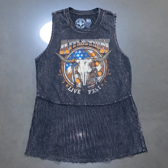 NWOT Affliction Desert Ride Tank - Picture 6 of 12